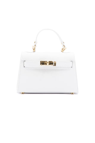 KELLY PICCOLA borsa in pelle martellata