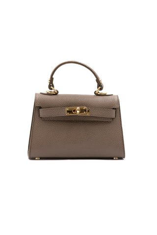 KELLY PICCOLA borsa in pelle martellata