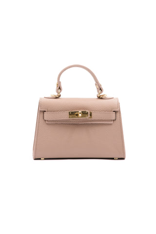 KELLY PICCOLA borsa in pelle martellata