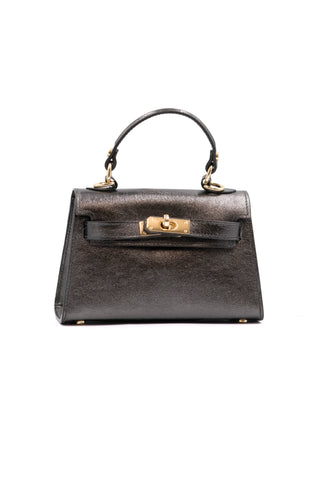 KELLY PICCOLA borsa in pelle martellata