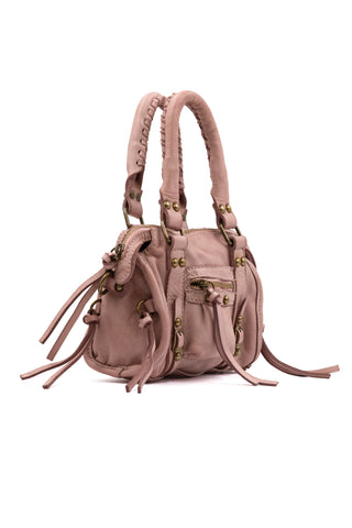 KIMBERLY PICCOLA borsa in pelle vintage