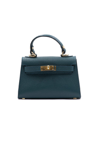 KELLY PICCOLA borsa in pelle martellata