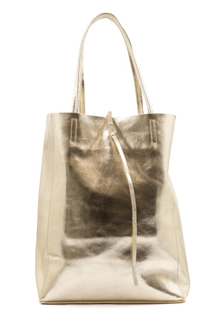 EVA shopper in pelle