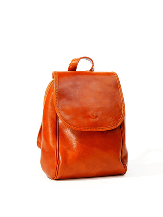 SMALL LEATHER BACKPACK