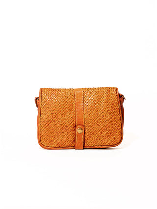 IRIS MEDIA borsa in pelle vintage