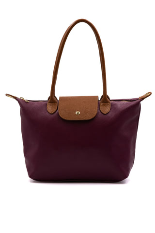 CHARLOTTE GRANDE borsa in pelle