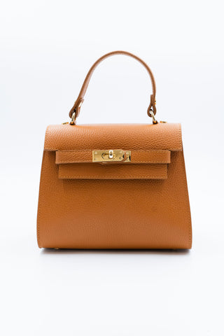 KELLY MEDIA borsa in pelle martellata