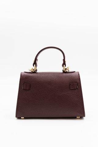 KELLY PICCOLA borsa in pelle martellata