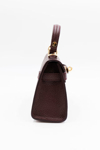 KELLY PICCOLA borsa in pelle martellata