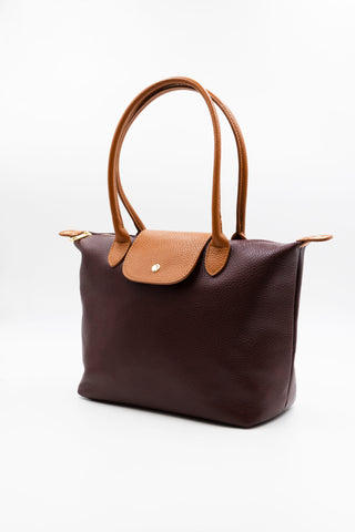 CHARLOTTE GRANDE borsa in pelle