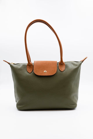 CHARLOTTE GRANDE borsa in pelle