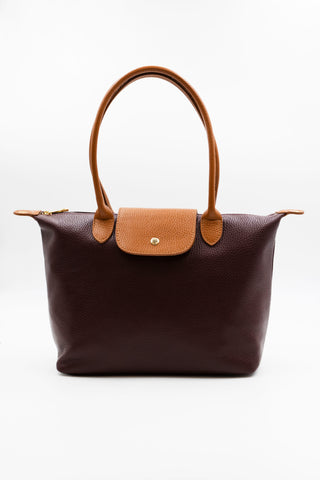 CHARLOTTE GRANDE borsa in pelle