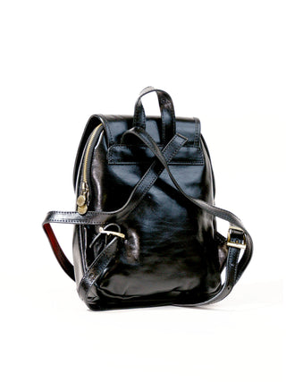 SMALL LEATHER BACKPACK