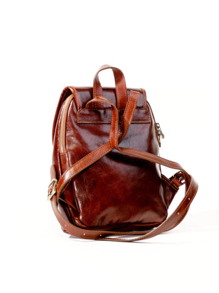 SMALL LEATHER BACKPACK