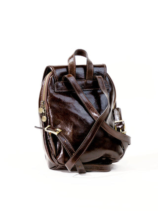 SMALL LEATHER BACKPACK