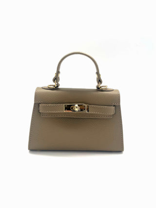 KELLY PICCOLA borsa in pelle martellata