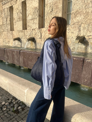 MARGOT LARGE vintage leather bag