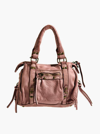 KIMBERLY PICCOLA borsa in pelle vintage