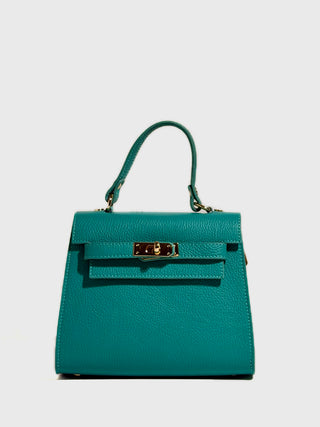 KELLY MEDIA borsa in pelle martellata
