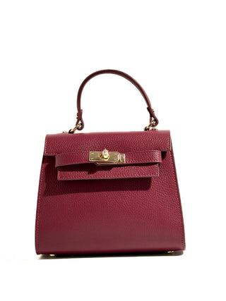 KELLY MEDIA hammered leather bag