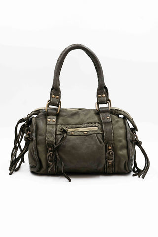 KIMBERLY PICCOLA borsa in pelle vintage