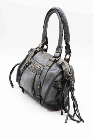 KIMBERLY PICCOLA borsa in pelle vintage