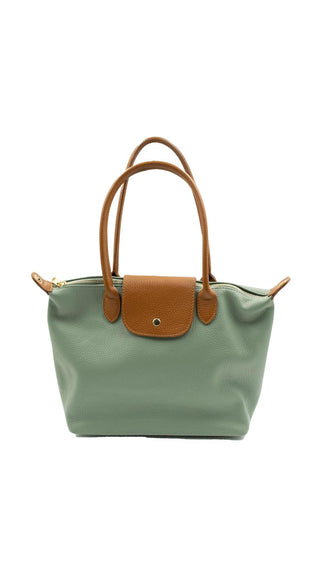 CHARLOTTE GRANDE borsa in pelle