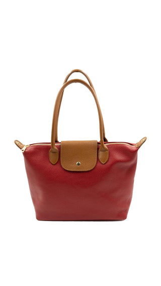 CHARLOTTE GRANDE borsa in pelle