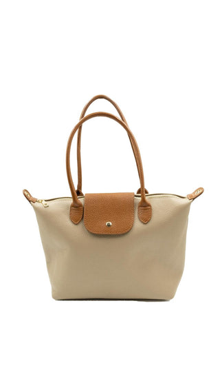 CHARLOTTE GRANDE borsa in pelle