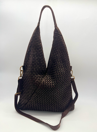 VITTORIA borsa di pelle lavata