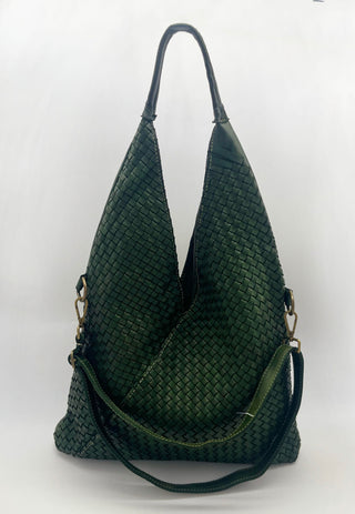 VITTORIA borsa di pelle lavata