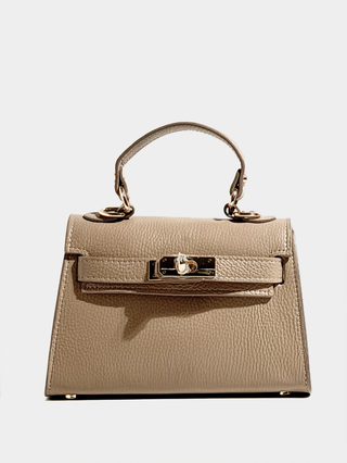 KELLY PICCOLA borsa in pelle martellata