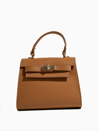 KELLY MEDIA borsa in pelle martellata