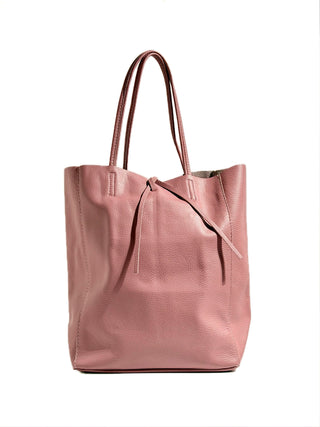 EVA shopper in pelle