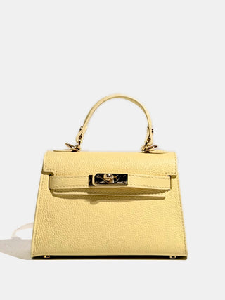KELLY PICCOLA borsa in pelle martellata