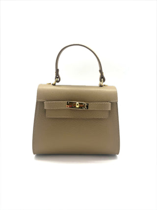 KELLY MEDIA borsa in pelle martellata