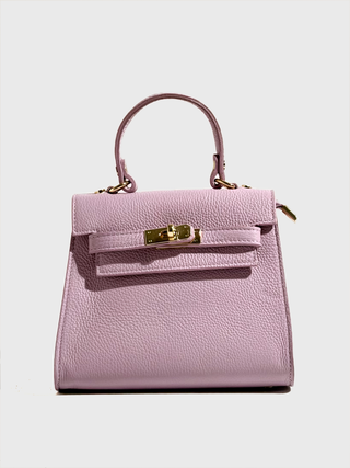 KELLY MEDIA hammered leather bag