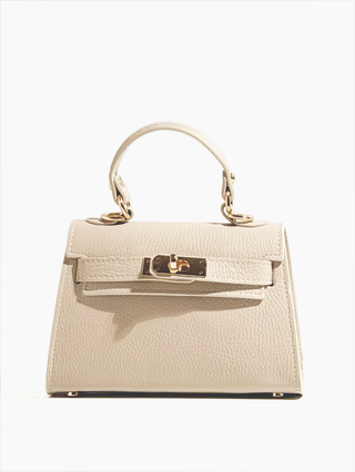 KELLY PICCOLA borsa in pelle martellata